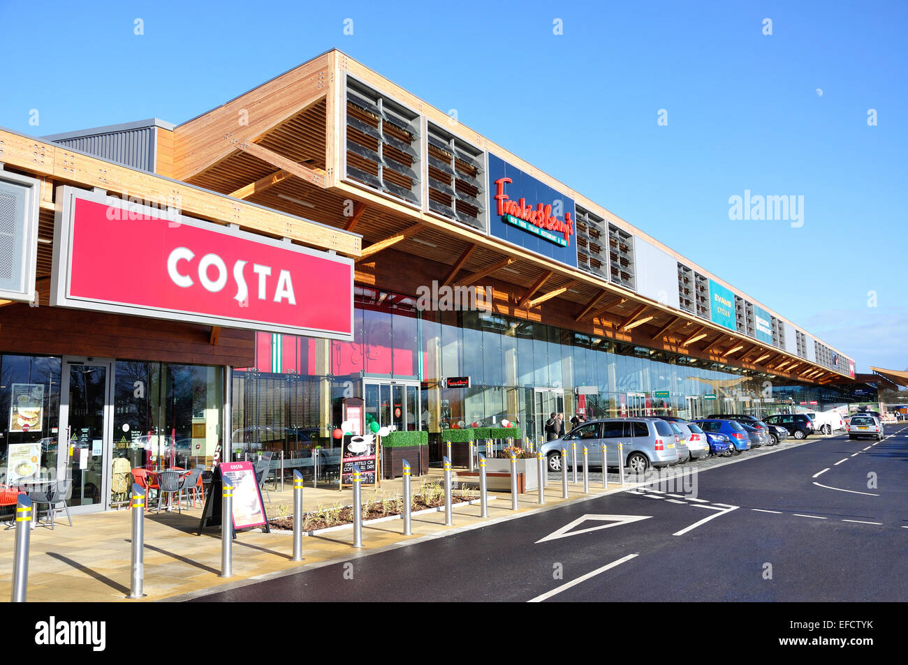 Costa coffee shop, The Bishop Centre, Taplow, Buckinghamshire, England, United Kingdom Stock Photo