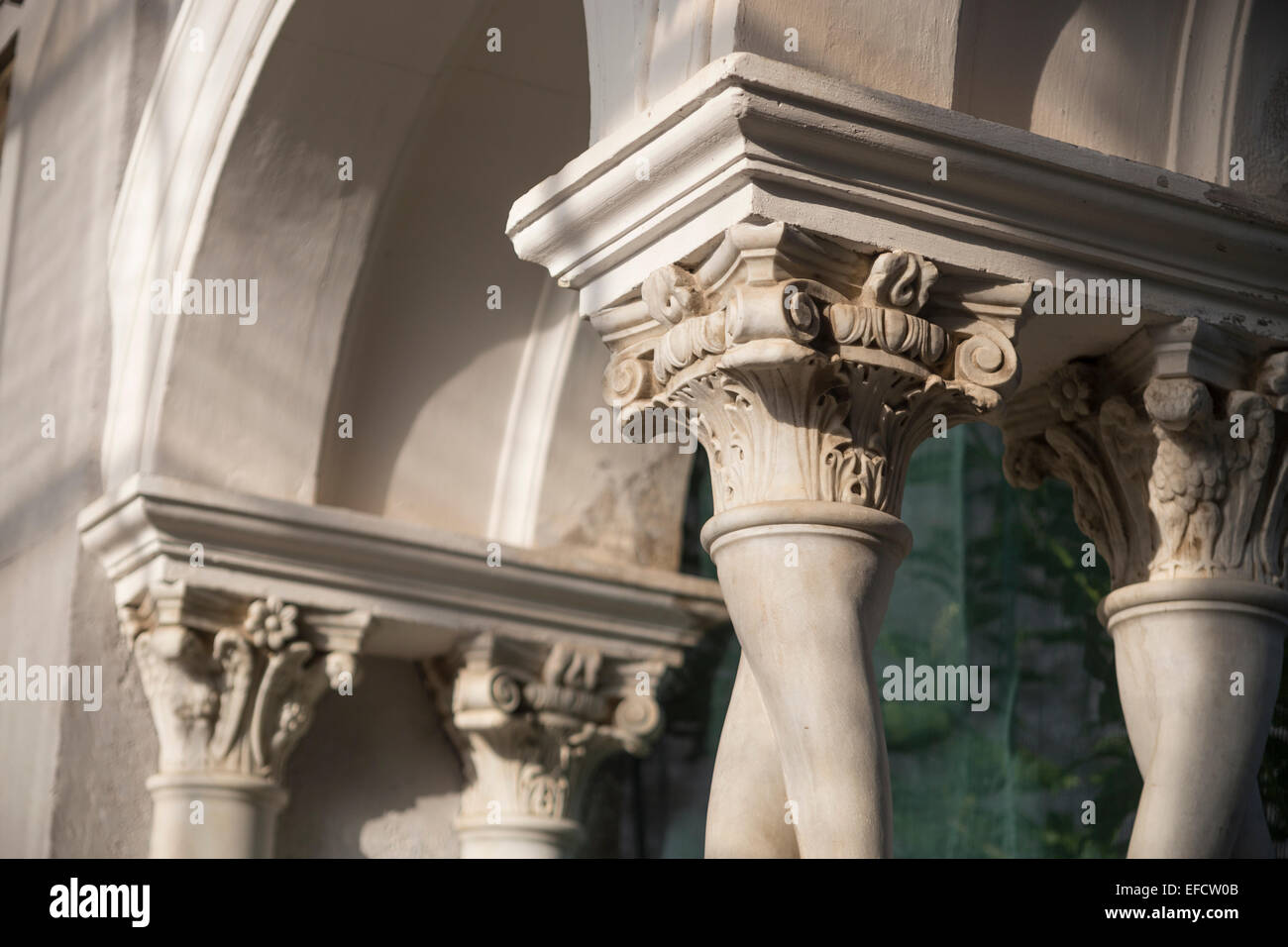 Castello Brancaccio a San Gregorio da Sassola, Rome, Italy Stock Photo