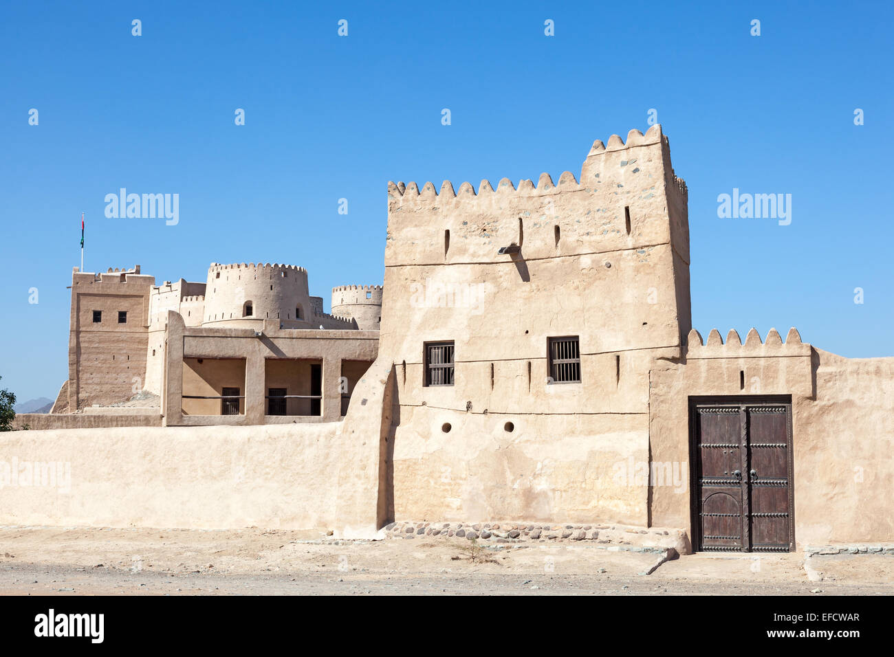 Fujairah Fortress in the United Arab Emirates Stock Photo - Alamy
