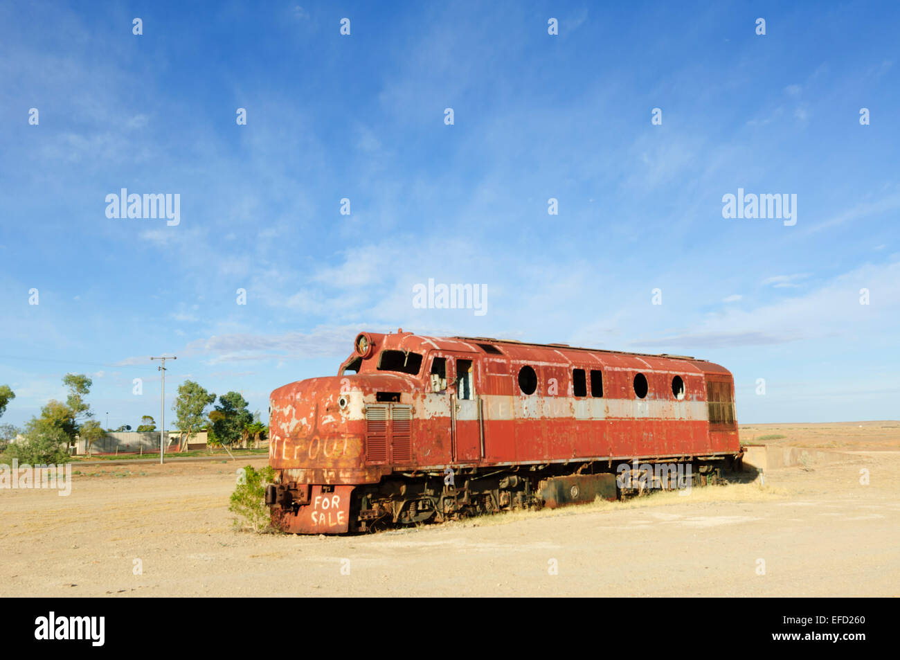 Old Ghan Train, Marree, Oodnadatta Track, South Australia, Australia Stock Photo Alamy