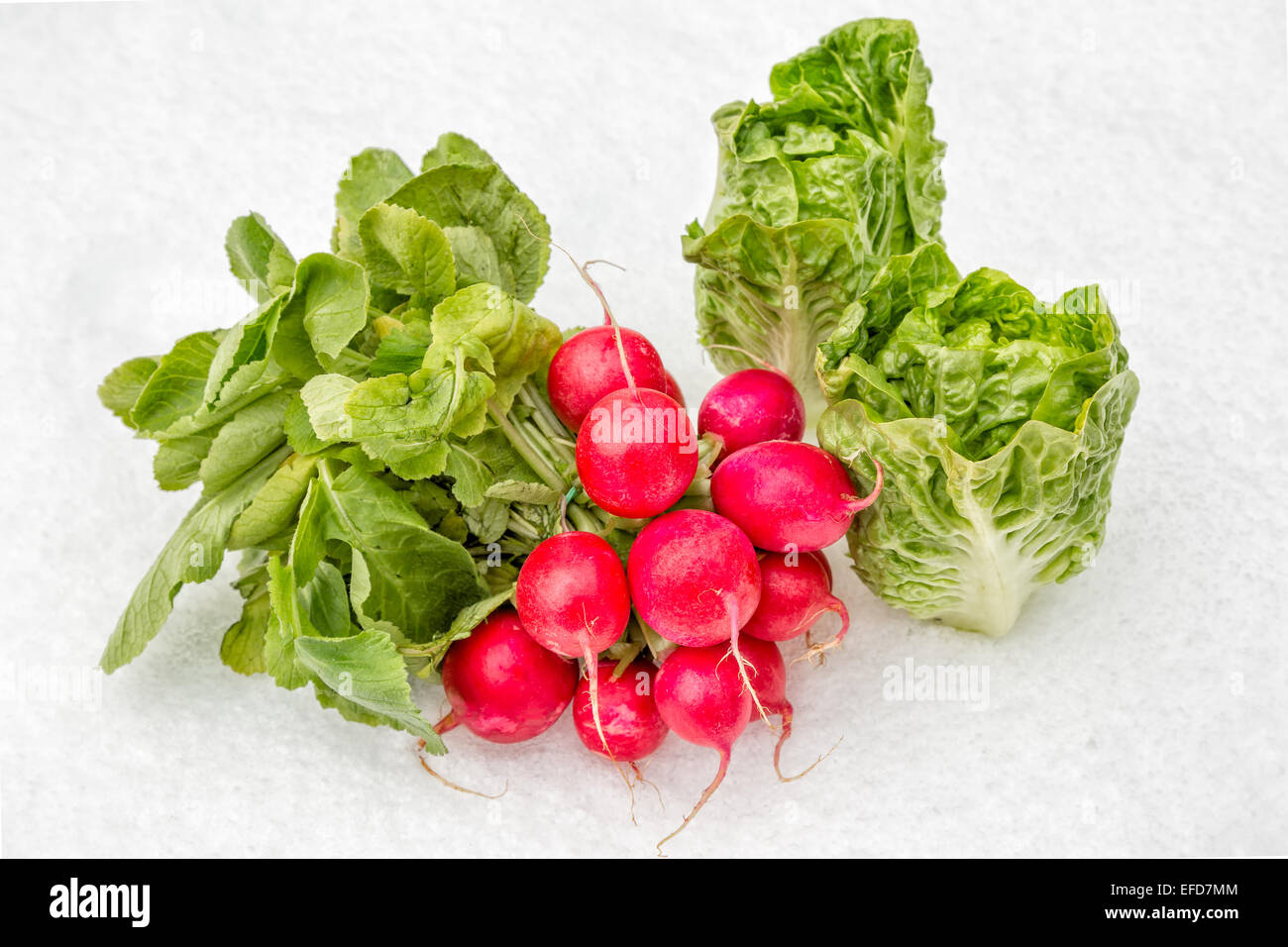Vegetables in winter is a rich source of vitamins Stock Photo