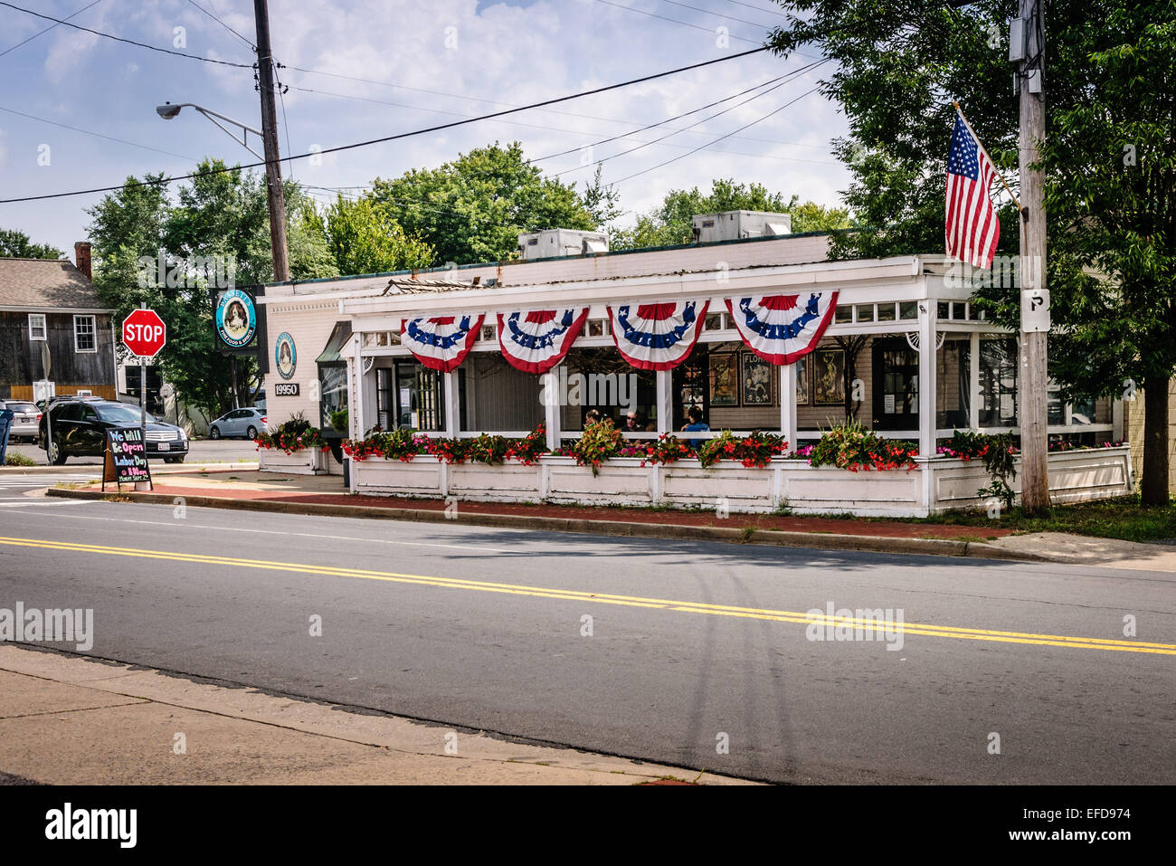 Bassett's Restaurant, 19950 Fisher Avenue, Poolesville, Maryland Stock