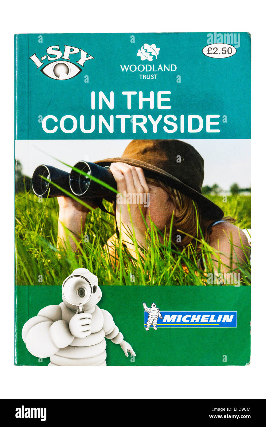 The I-SPY In The Countryside book on a white background Stock Photo