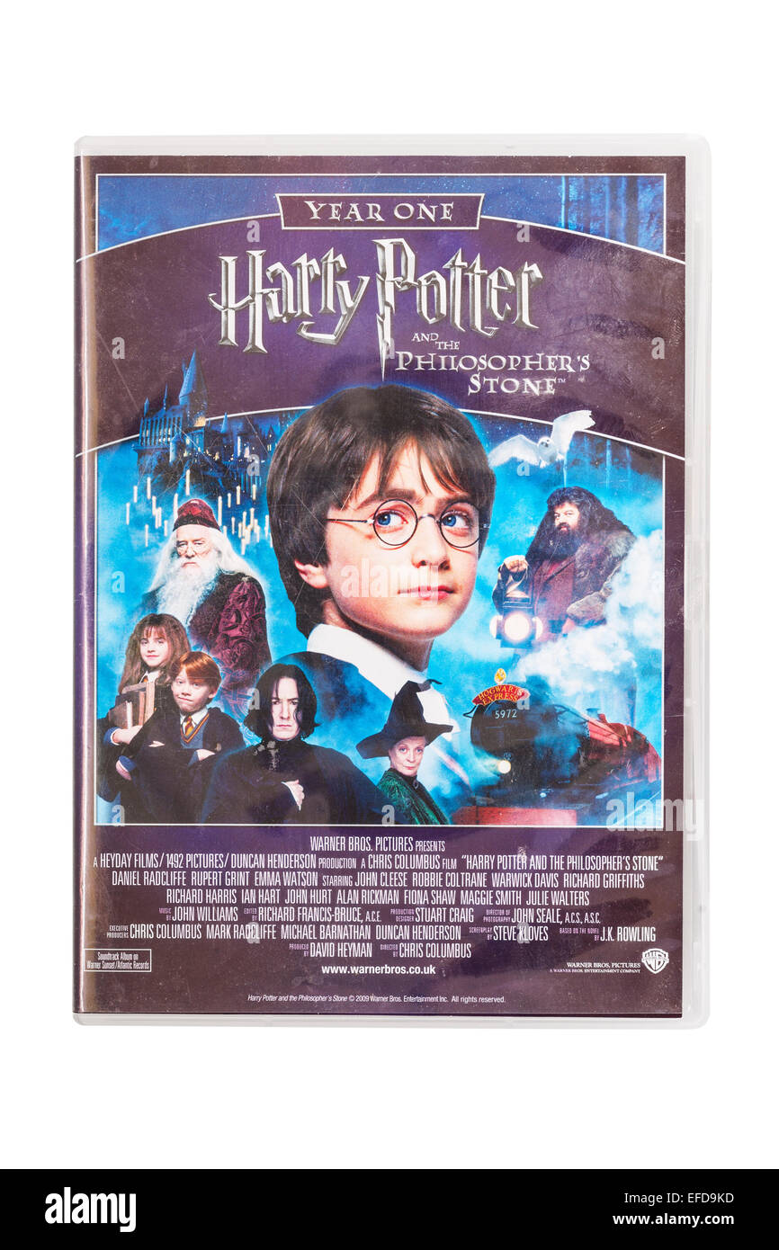 Harry potter philosophers stone dvd hi-res stock photography and images -  Alamy