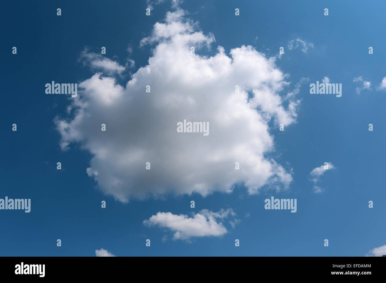 Beautiful big white cloud against the blue sky Stock Photo - Alamy