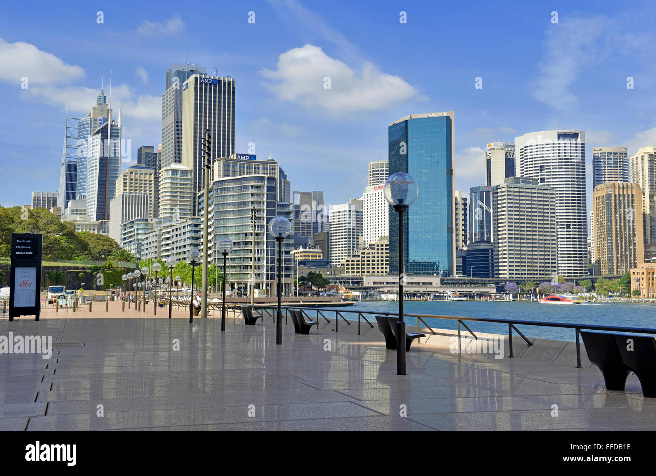 Circular Quay, Sydney, Australia Stock Photo