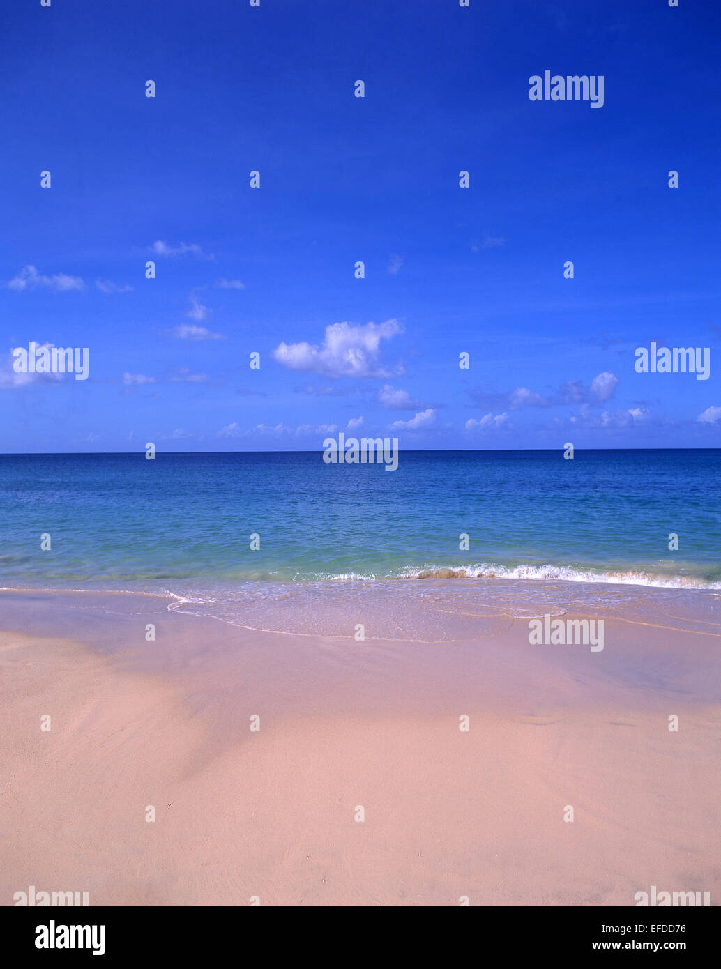 Darkwood Beach, Saint Mary’s Parish, Antigua, Antigua and Barbuda, Lesser Antilles, Caribbean Stock Photo