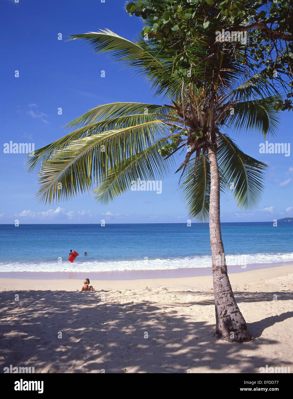 Darkwood Beach, Saint Mary’s Parish, Antigua, Antigua and Barbuda, Lesser Antilles, Caribbean Stock Photo