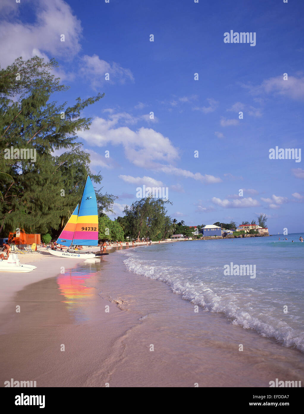 Rockley (Accra) Beach, Christ Church Parish, Barbados, Lesser Antilles, Caribbean Stock Photo
