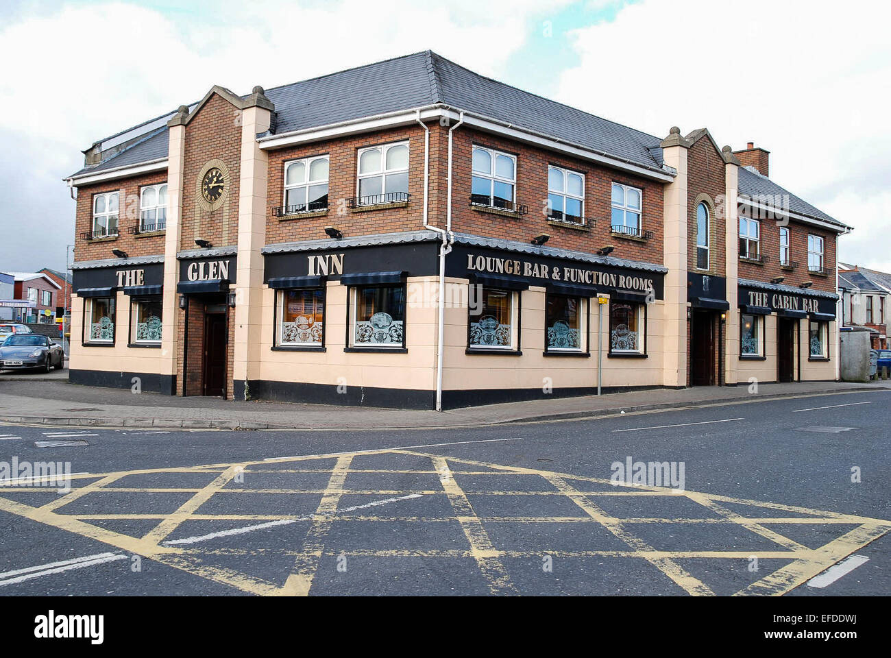 The Glen Inn pub, Glengormley, Newtownabbey, Northern Ireland Stock