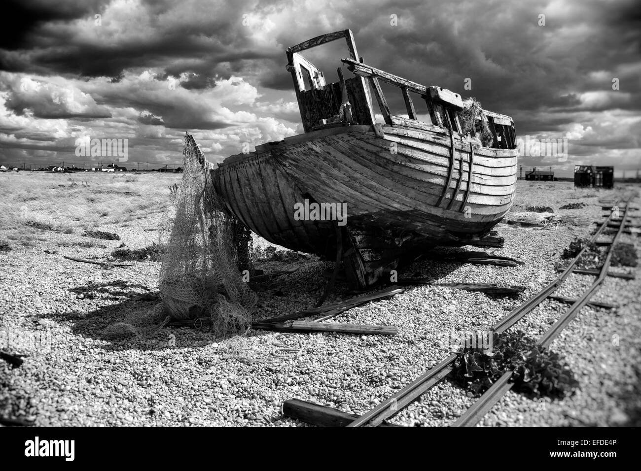 English channel fishing Black and White Stock Photos & Images - Alamy