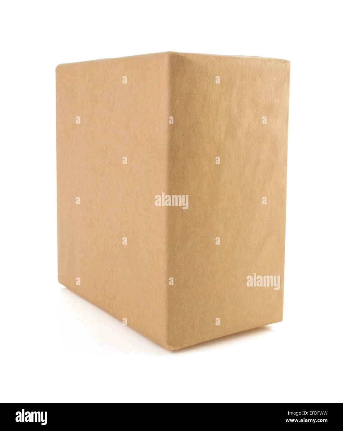 cardboard box isolated on white background Stock Photo - Alamy