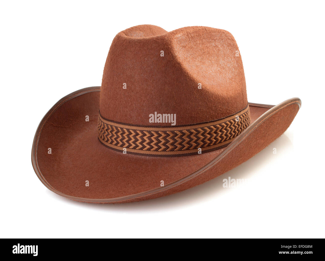 cowboy hat isolated on white background Stock Photo