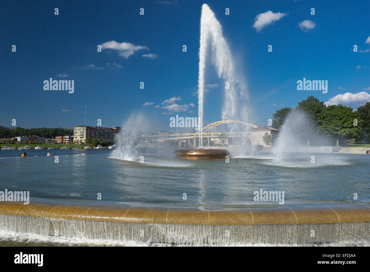 FOUNTAIN POINT STATE PARK DOWNTOWN PITTSBURGH PENNSYLVANIA USA Stock Photo Alamy
