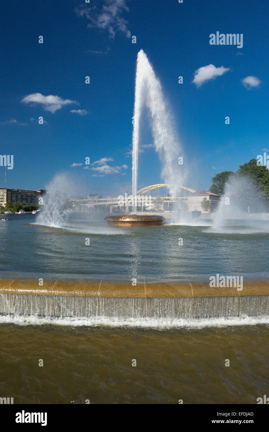 FOUNTAIN POINT STATE PARK DOWNTOWN PITTSBURGH PENNSYLVANIA USA Stock Photo Alamy