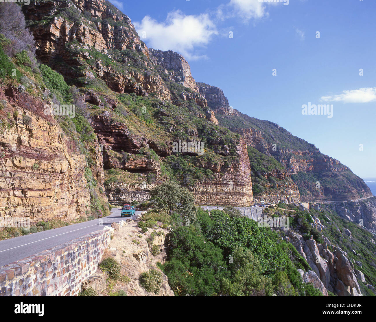 Chapman’s Peak Drive, Cape Peninsula, Western Cape Province, Republic of South Africa Stock Photo