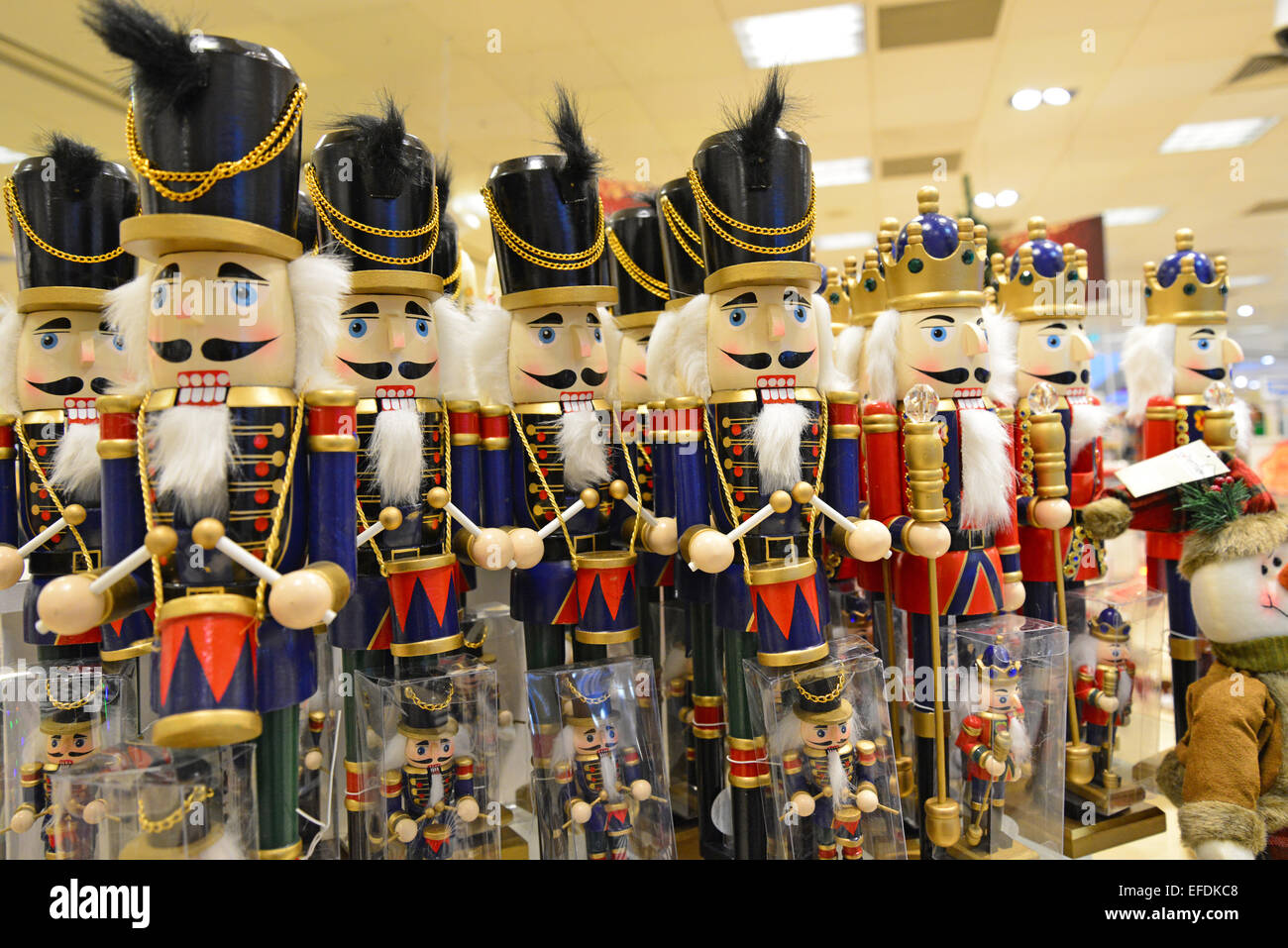 Christmas decorations, Bentall Centre, Kingston upon Thames, Royal ...