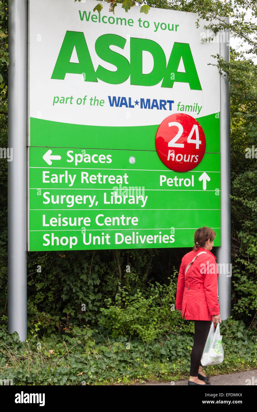 Asda shop sign hires stock photography and images Alamy