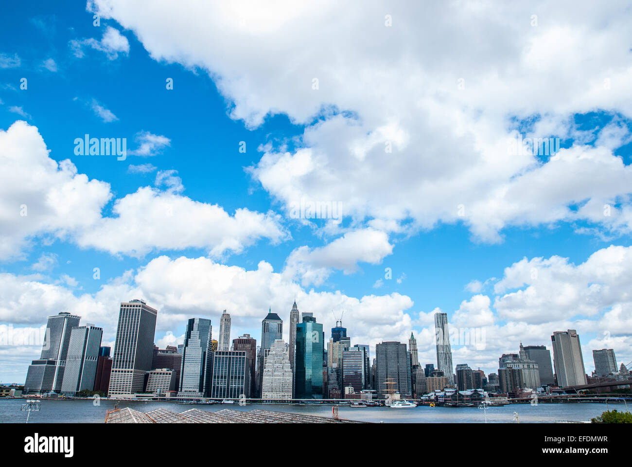 City dawn with blue sky hi-res stock photography and images - Alamy