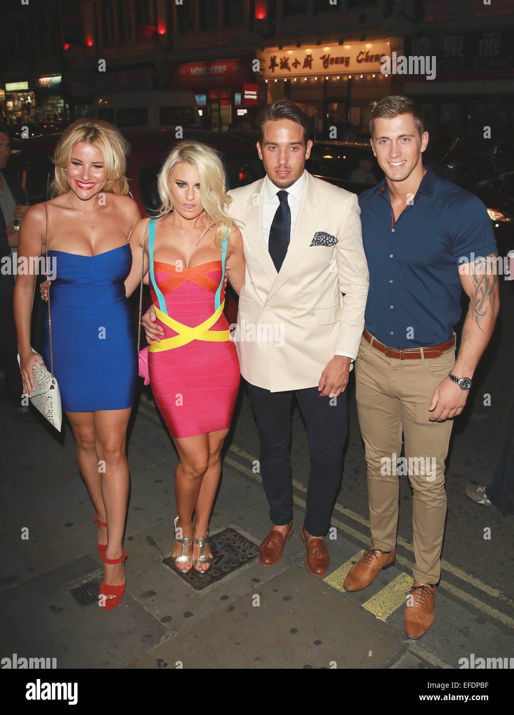 The Only Way Is Essex Wrap Party At Century Club In Central London Featuring Danielle Armstrong 6422