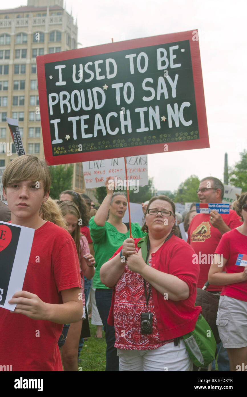 Asheville, North Carolina, USA August 4, 2014 A teacher and others