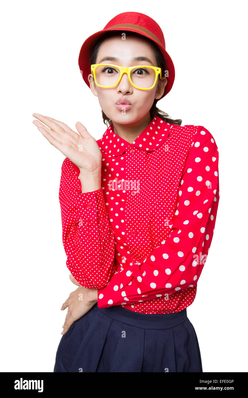 Puckering mouth hires stock photography and images Alamy