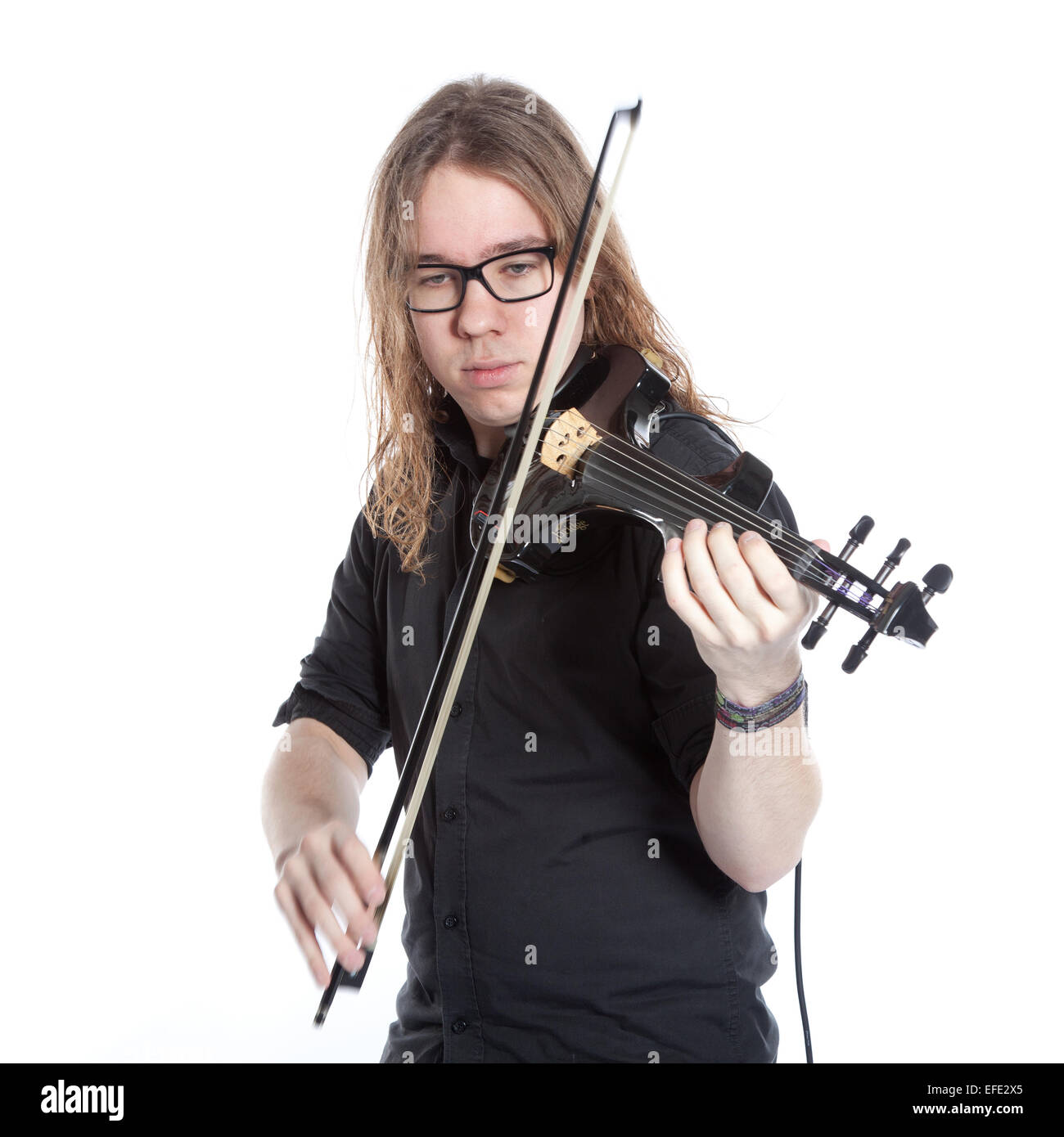 Music violin man hires stock photography and images Alamy