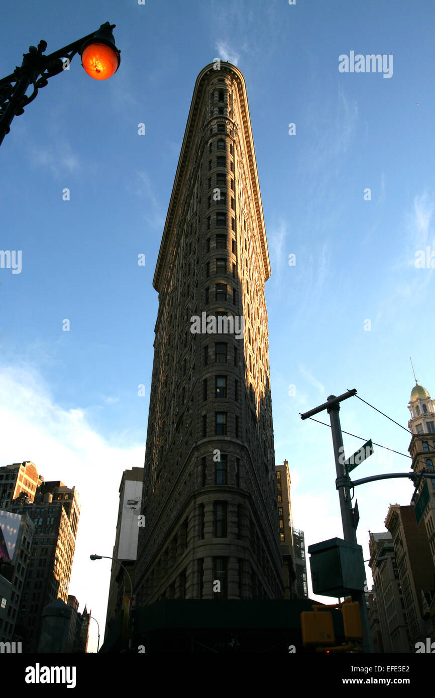 Flatiron Building New York Stock Photo
