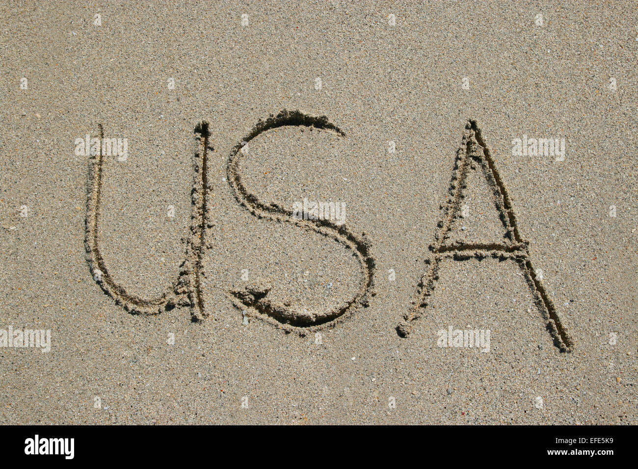 Strand USA Miami Stock Photo