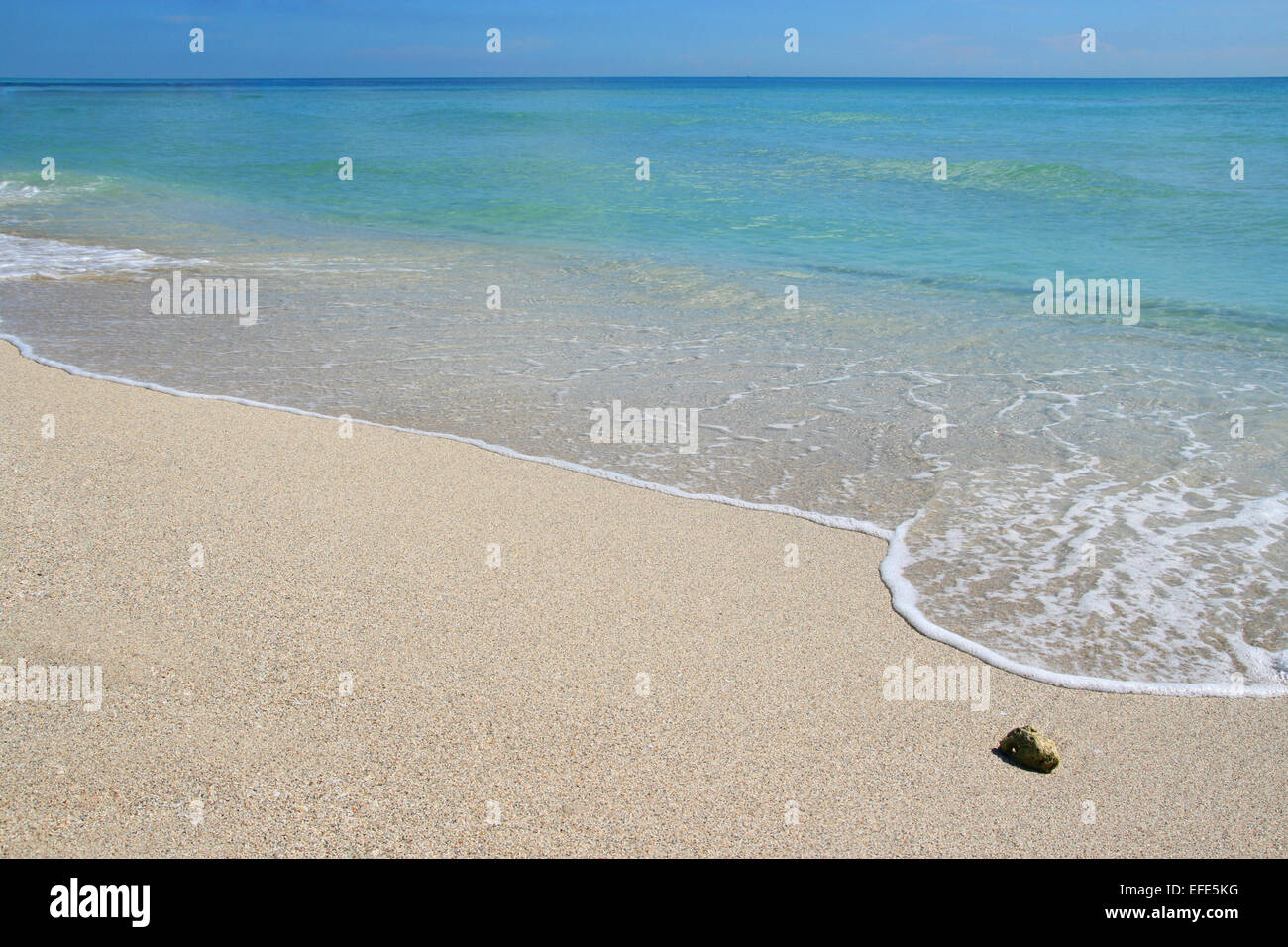 Traumstrand Miami Stock Photo