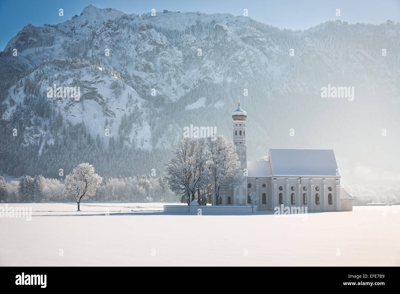 St coloman pilgrimage church neuschwanstein hi-res stock photography ...