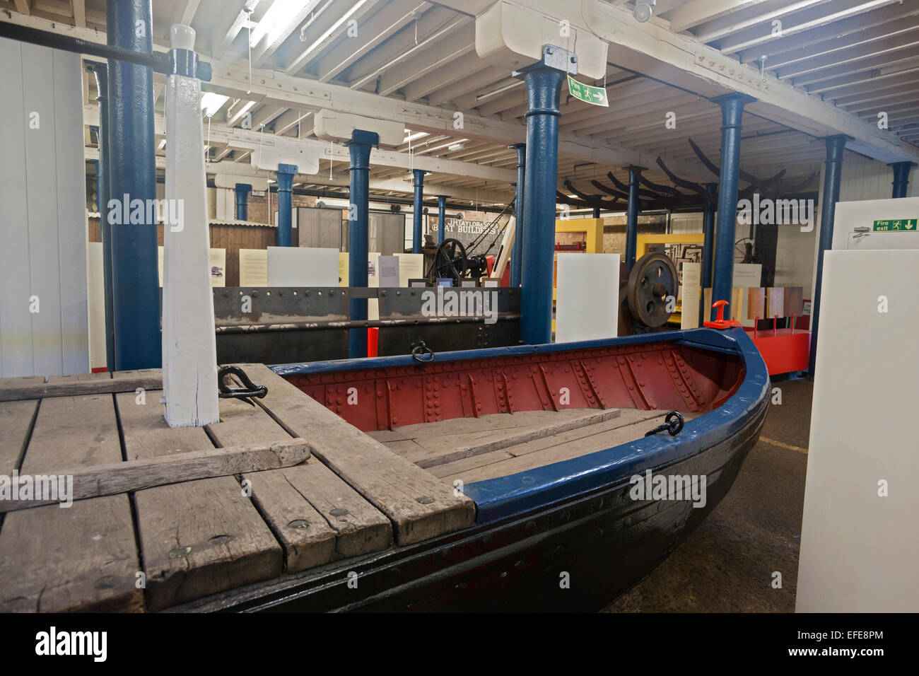 National; waterways; museum; Centre; Ellesmere; Port; Chester; Stock Photo