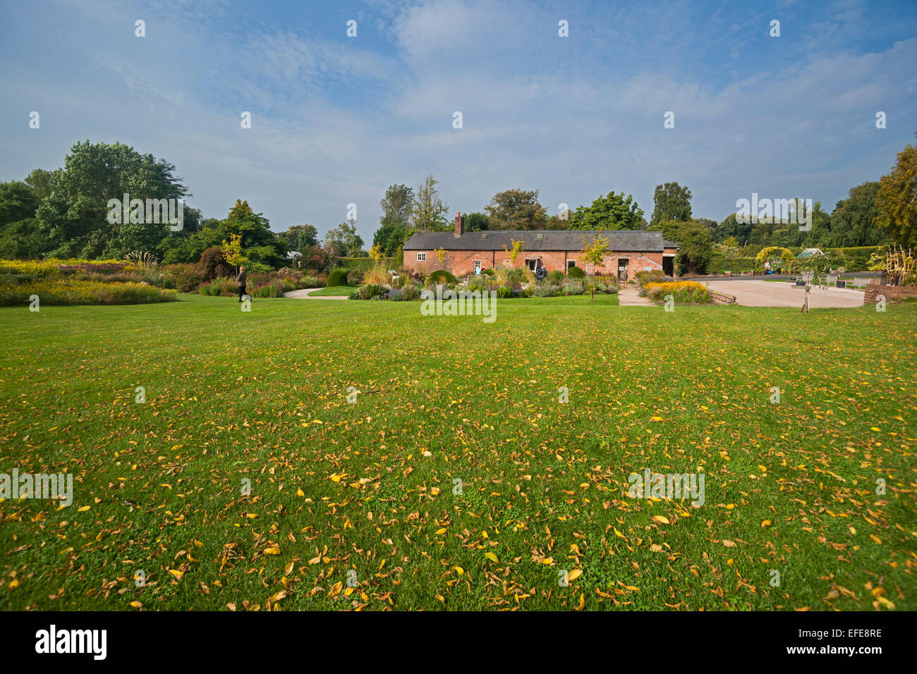 Autumn; Ness; Botanic; Gardens; Wirral; Neston; Cheshire; UK; Stock Photo