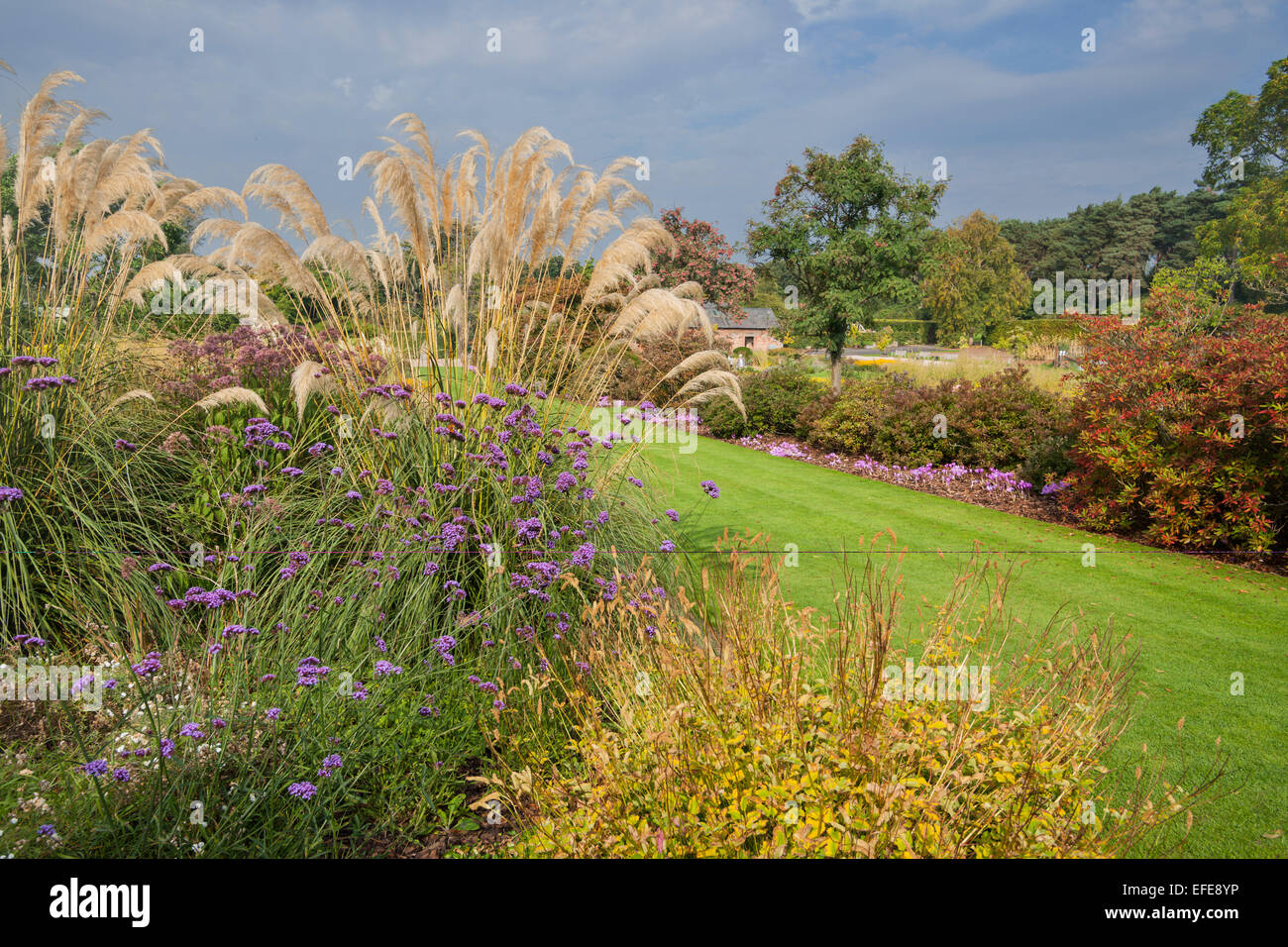 Autumn; Ness; Botanic; Gardens; Wirral; Neston; Cheshire; UK; England Stock Photo