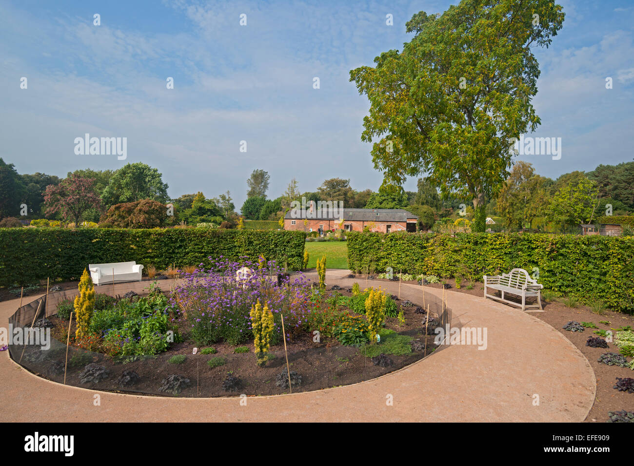 Autumn; Ness; Botanic; Gardens; Wirral; Neston; Cheshire; UK; England; Stock Photo
