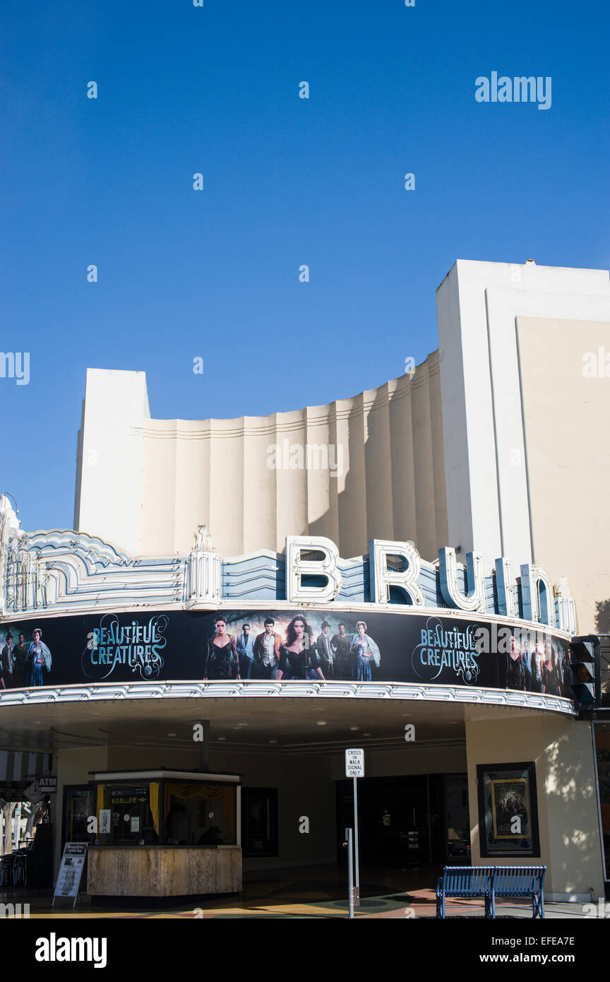 Bruin Theatre Westwood Village High Resolution Stock Photography and
