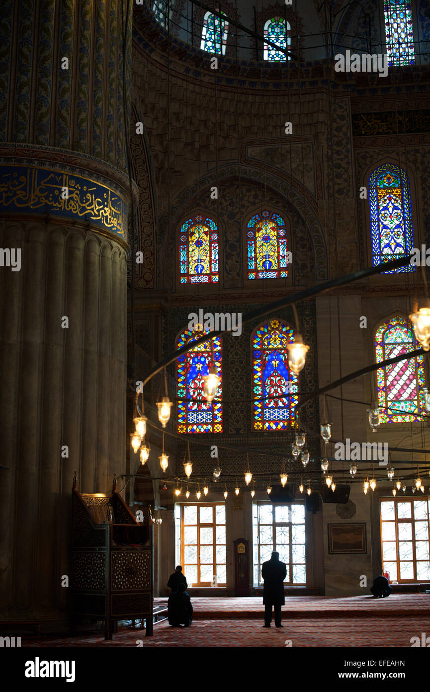 The Interior Of The Blue Mosque Is Pictured As Part Of A Photo Essay The Interior Of The Blue Mosque Is Pictured As Part Of A Photo Essay On Winter Breaks In Istanbul Turkey