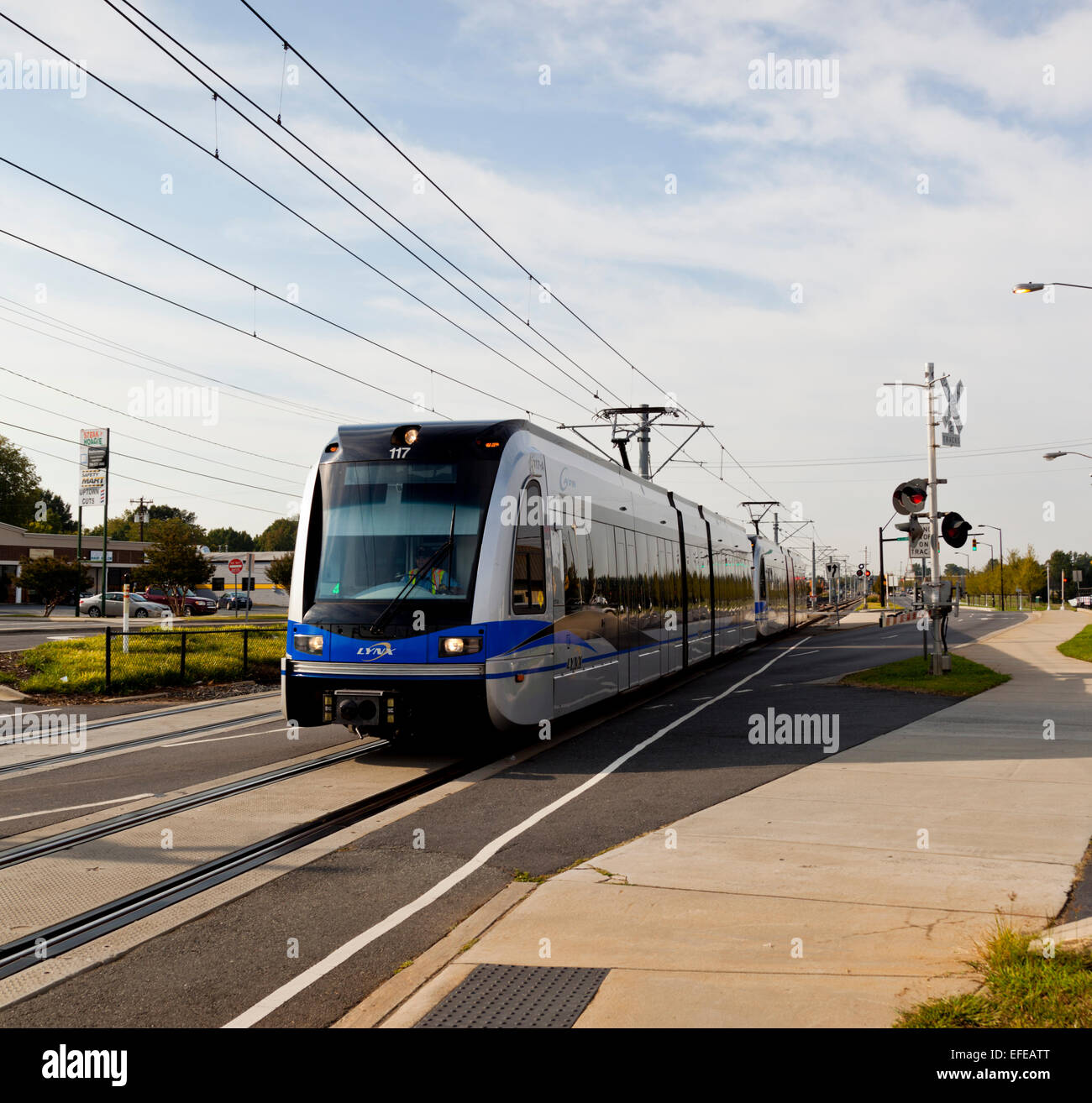 Light rail charlotte High Resolution Stock Photography and Images Alamy