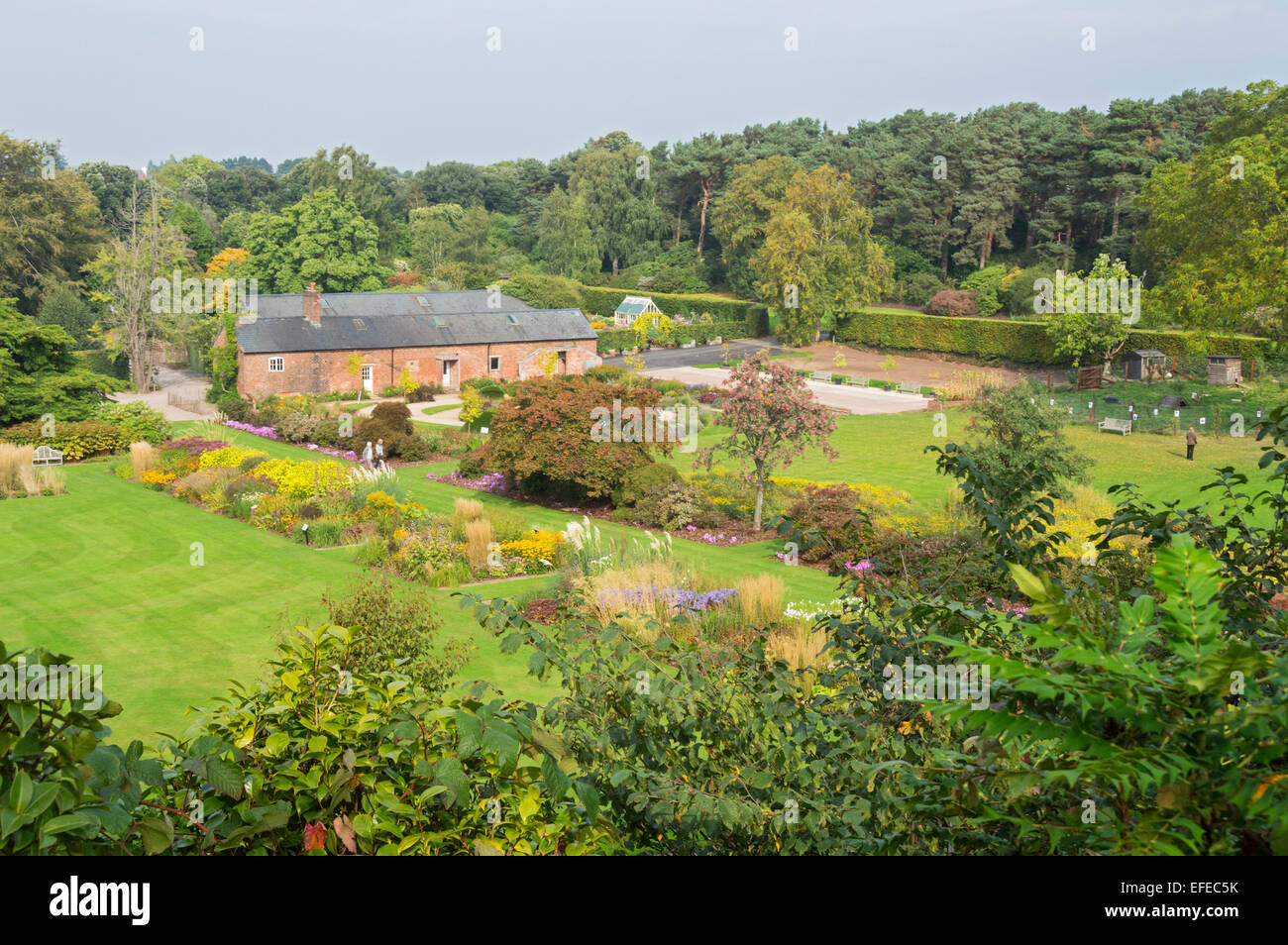 Ness; Botanic; Gardens; Wirral; Neston; Cheshire; UK Stock Photo