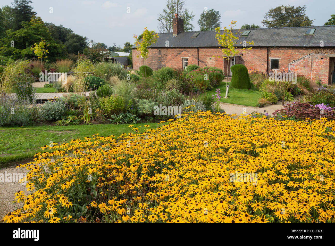 Autumn; Ness; Botanic; Gardens; Wirral; Neston; Cheshire; UK; Stock Photo