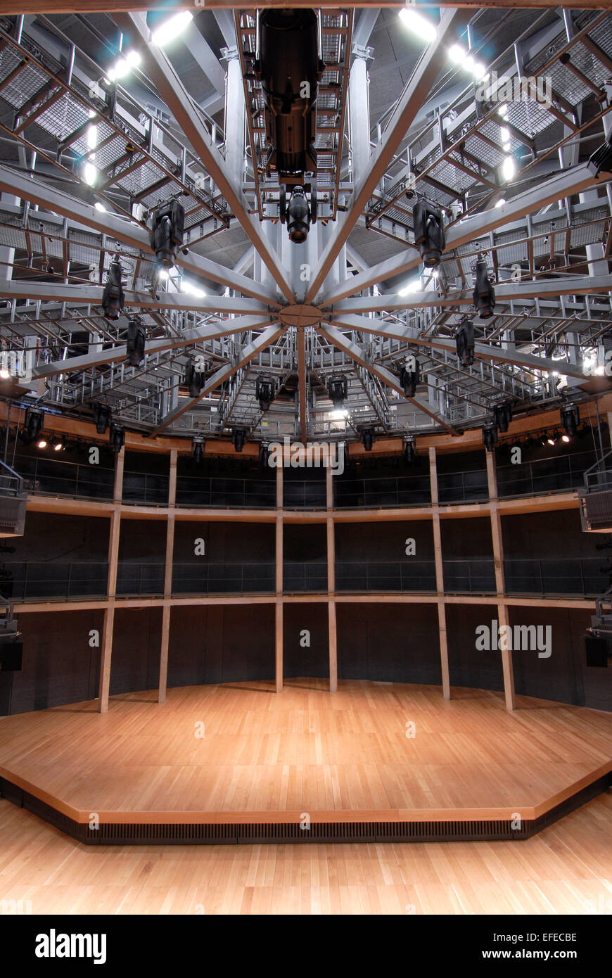 Rose Theatre Kingston Surrey. Auditorium interior Stock Photo Alamy