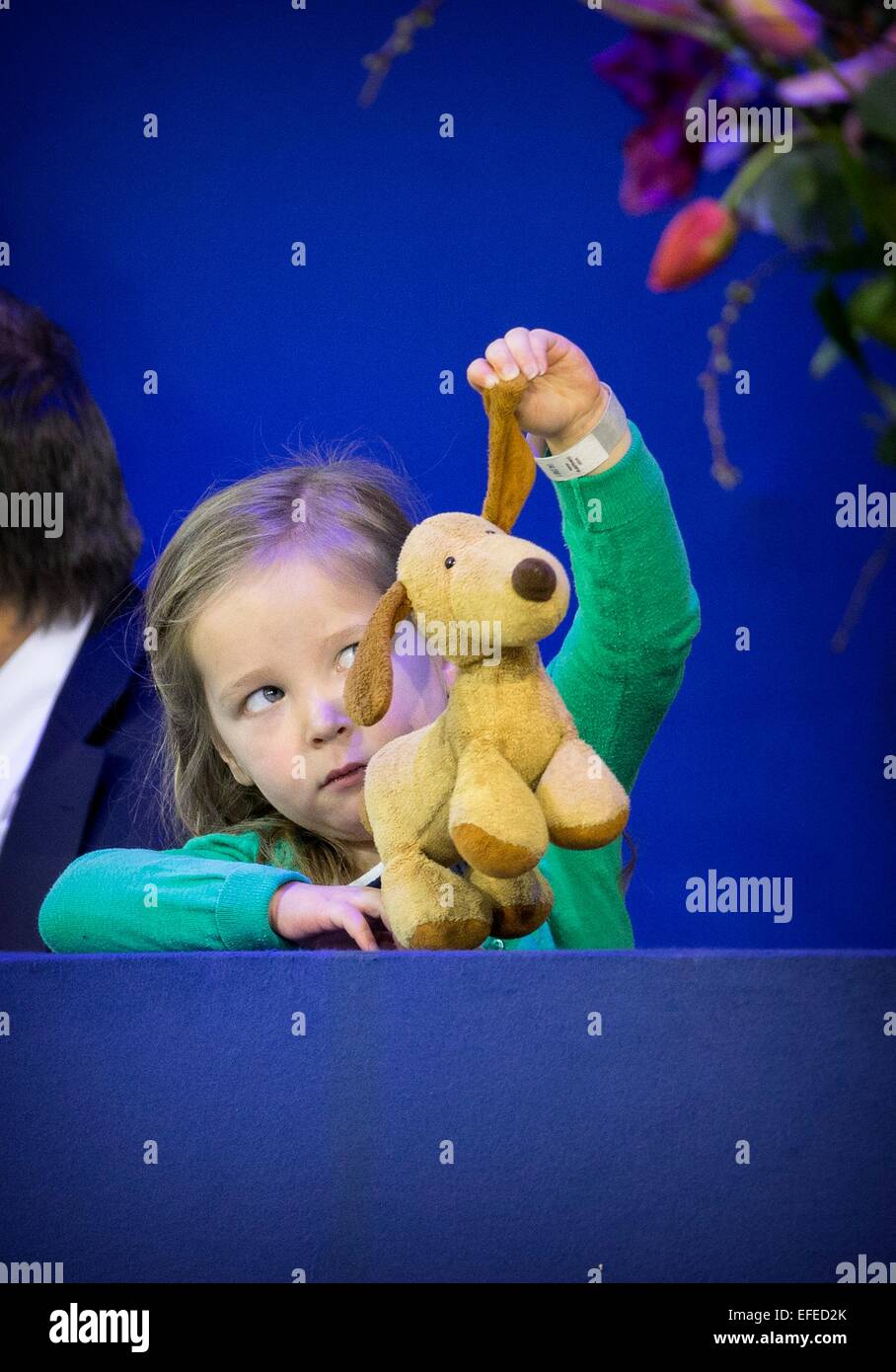 Dutch Princess Paola Cecilia Laurentien Attends The Jumping Amsterdam 