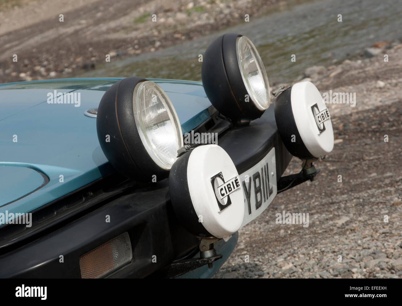 Car rally lights hires stock photography and images Alamy