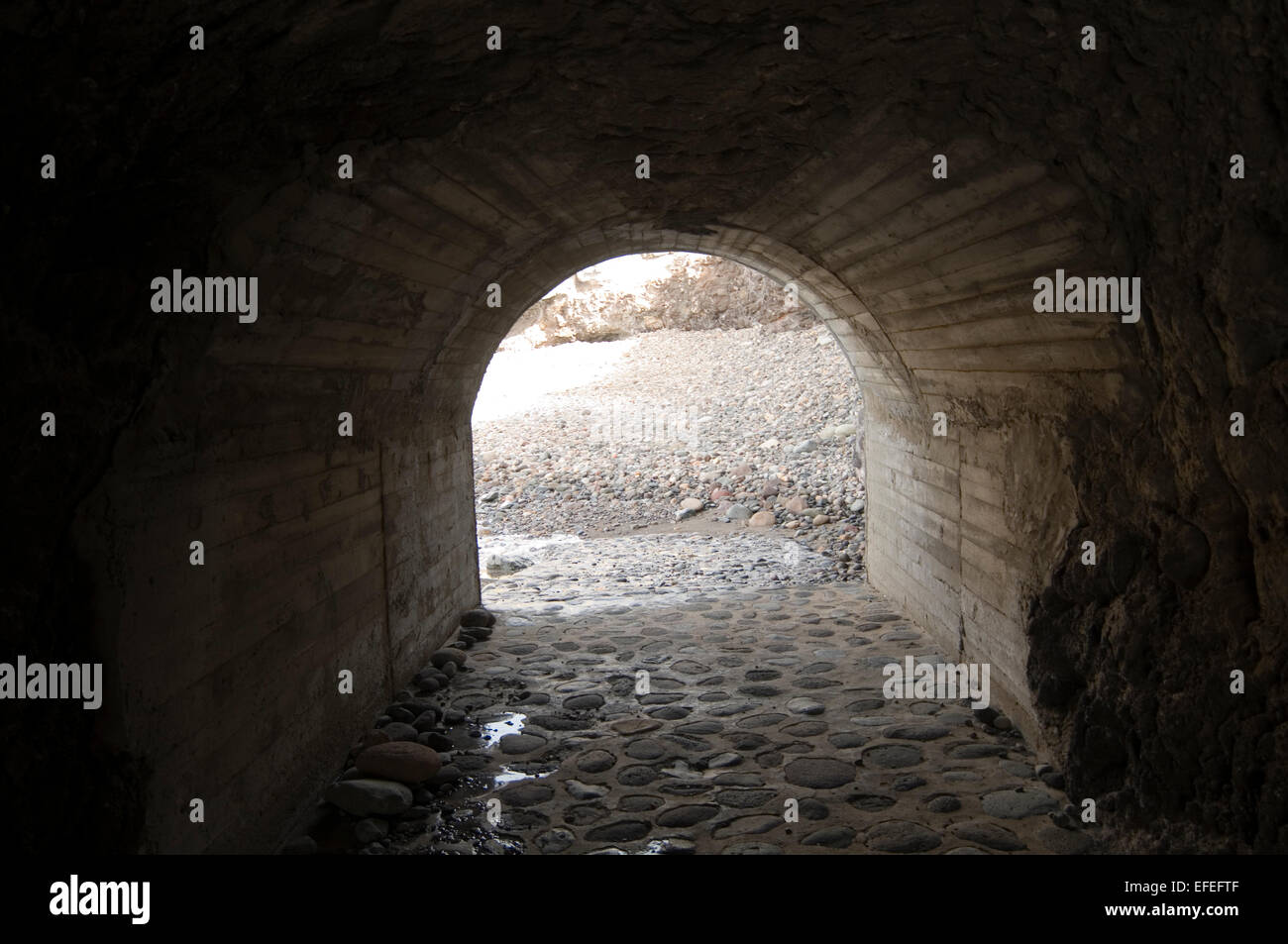 tunnel tunnels secret private beach beaches stone stony out of the