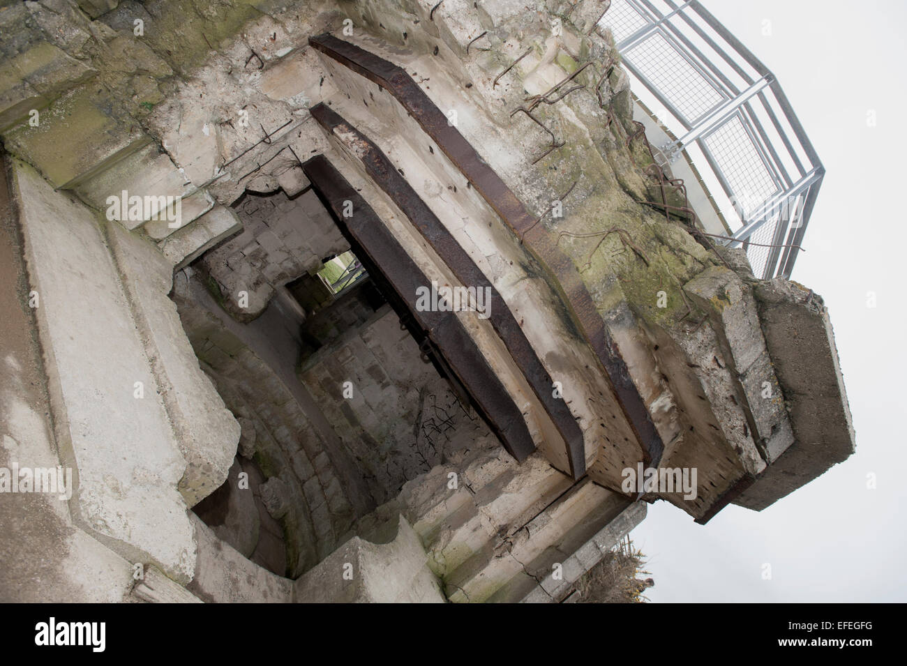 Gun Emplacement Normandy Stock Photos Gun Emplacement