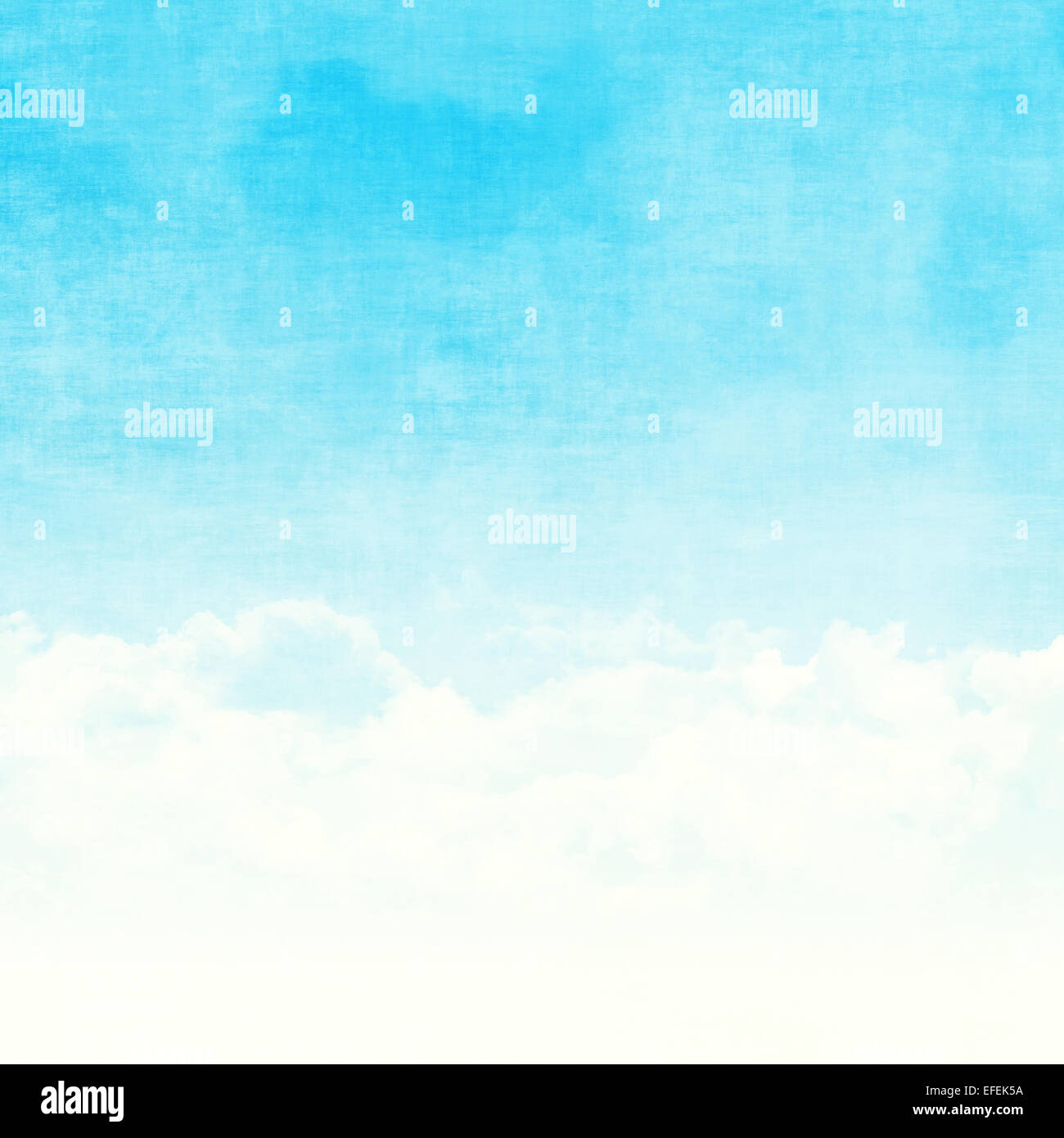 Blue sky and clouds abstract grunge background illustration with copy ...