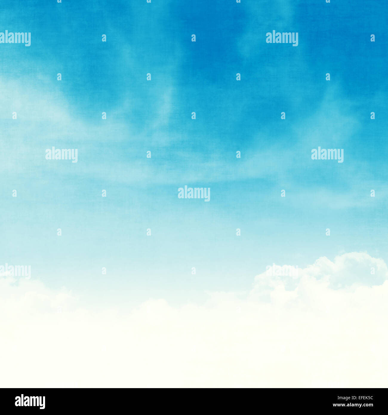 Blue sky and clouds abstract grunge background illustration with copy ...