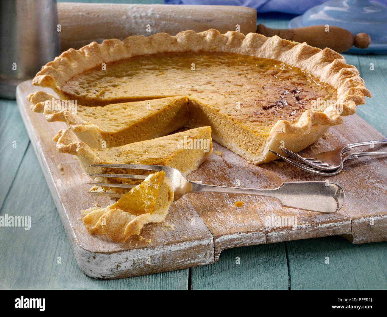 Stevia pumpkin pie American sweet desserts Stock Photo Alamy