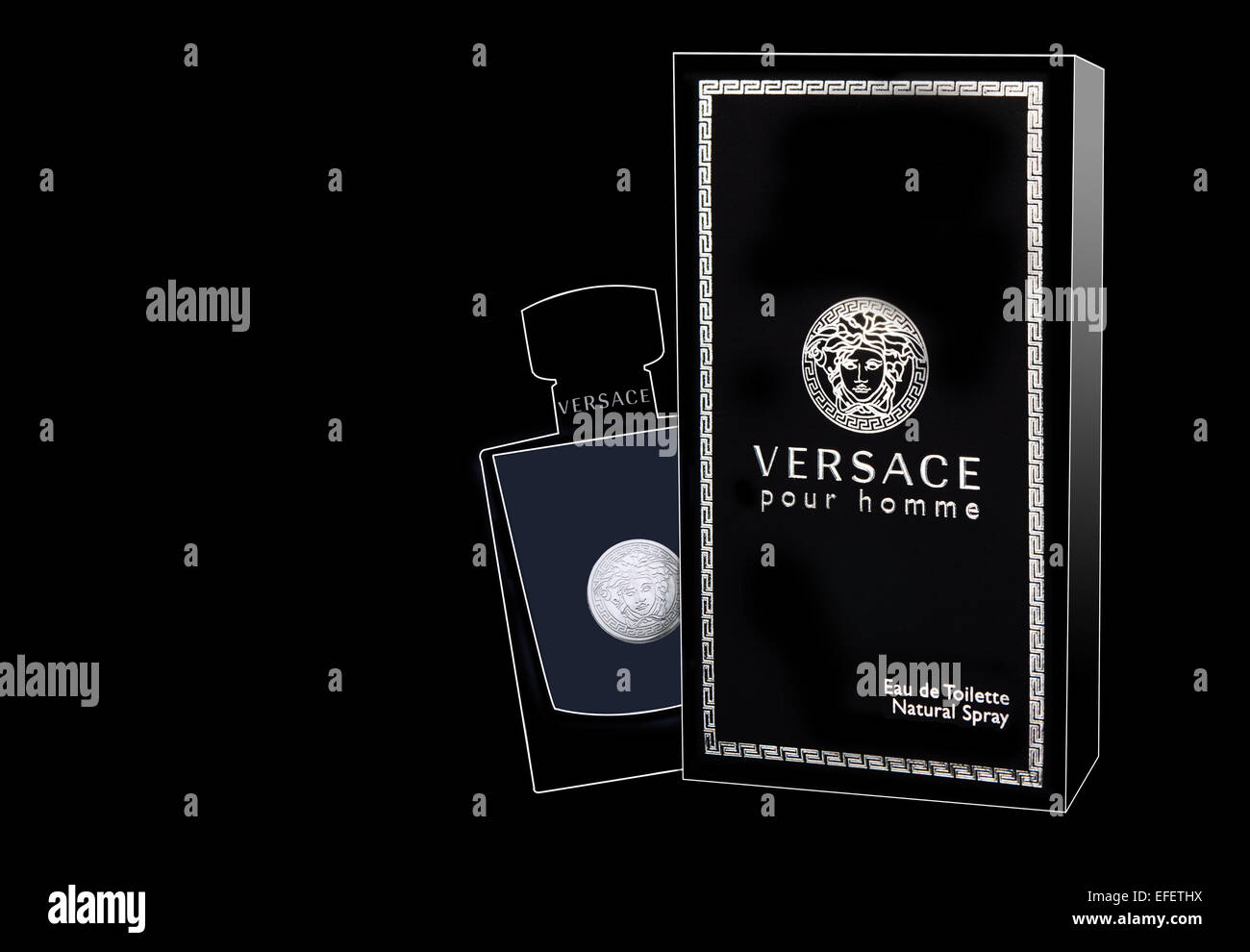 versace pour homme black