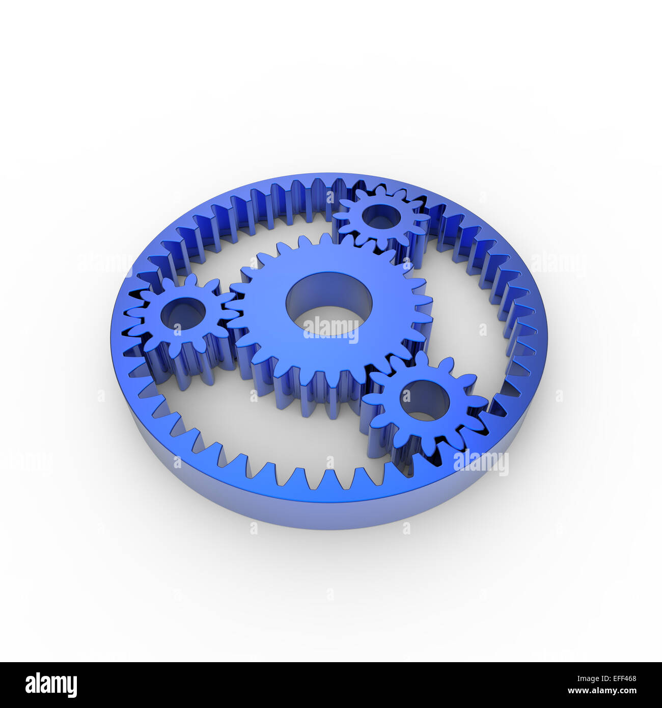 Pair of spur gears and a gear rack Stock Photo - Alamy